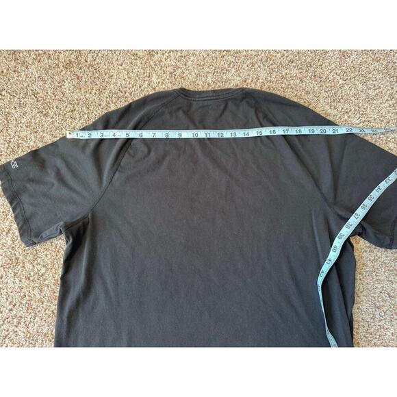 CARHARTT Men's short sleeve  T-Shirt, Black, size L, Cotton blend, Workwear - Picture 5 of 9